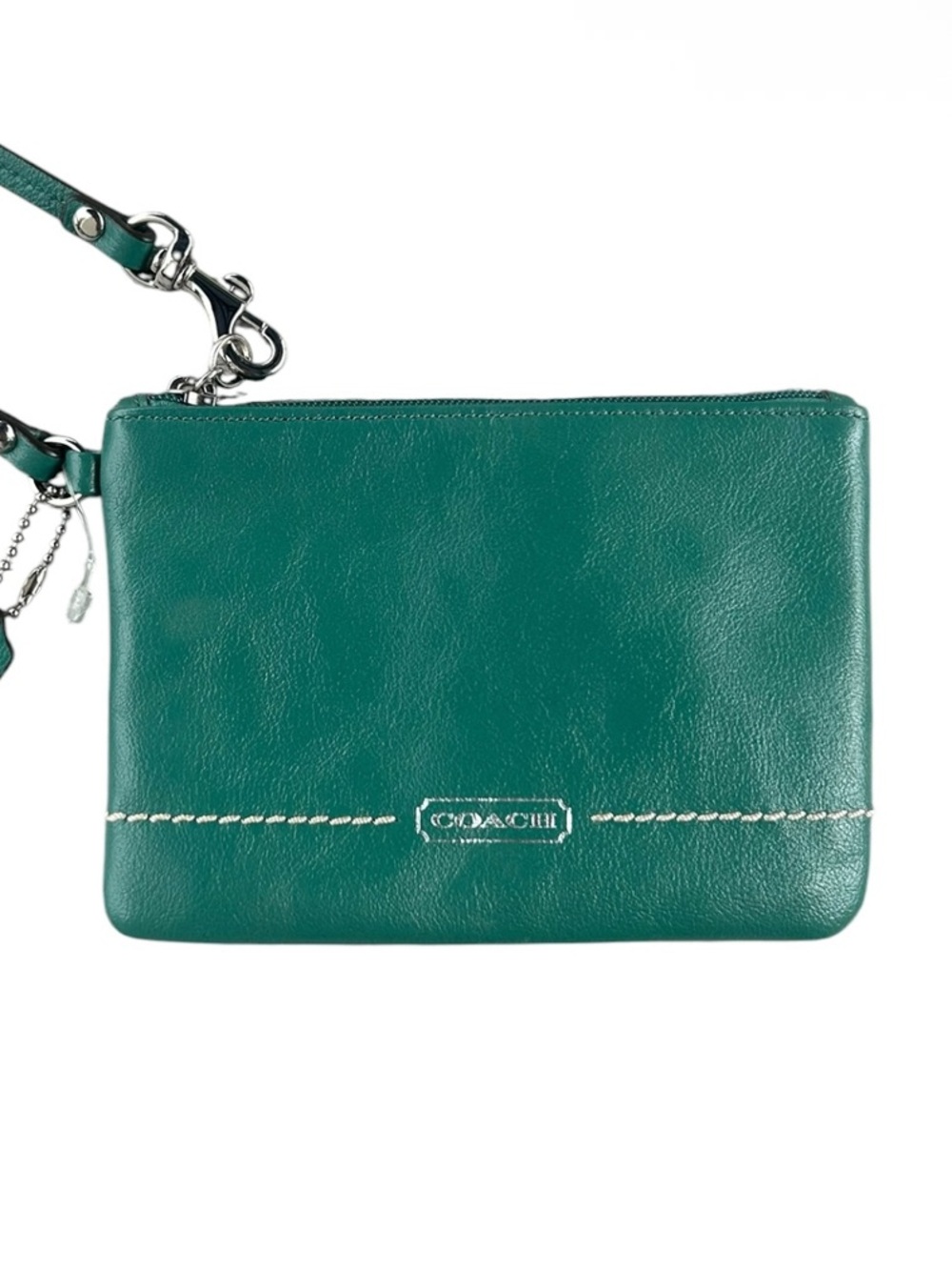 Coach Leather Wristlet